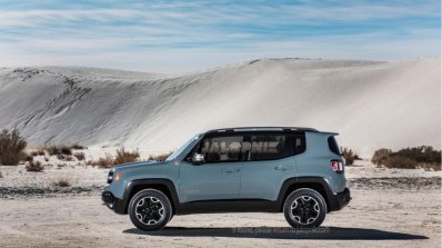 Jeep Renegade leaked image side