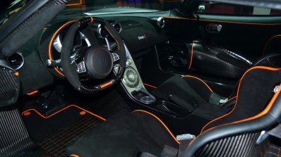 Koenigsegg One-1 cabin at Geneva Motor Show