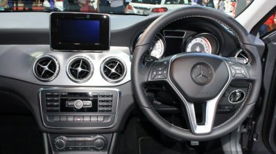 Mercedes GLA dashboard at 2014 Bangkok Motor Show.JPG