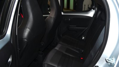 New Citroen C1 rear seat at Geneva Motor Show 2014