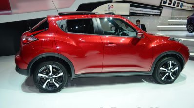 New Nissan Juke side - Geneva Live