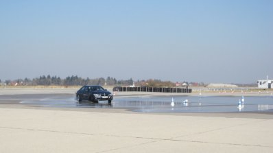 Oversteer practice at BMW Driving Academy, Maisach