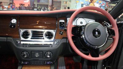 Rolls-Royce Ghost Majestic Horse dashboard driver side at Bangkok Motor Show 2014