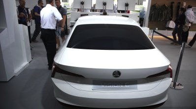 Skoda VisionC rear at 2014 Goodwood Festival of Speed