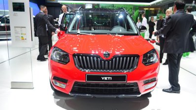 Skoda Yeti Monte Carlo front - Geneva Live
