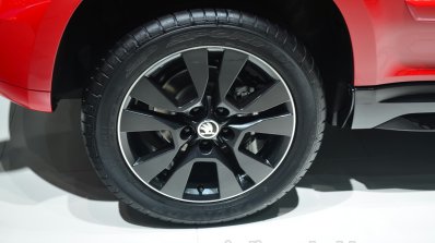Skoda Yeti Monte Carlo wheel detail - Geneva Live