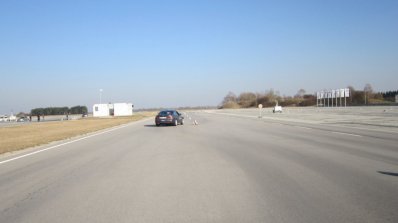 Slalom start BMW Driving Academy, Maisach