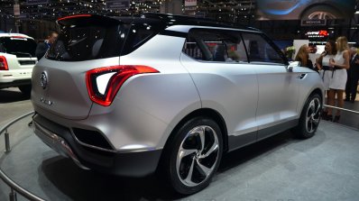 Ssangyong XLV concept rear three quarter right profile - Geneva Live