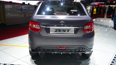Tata Zest rear - Geneva Live