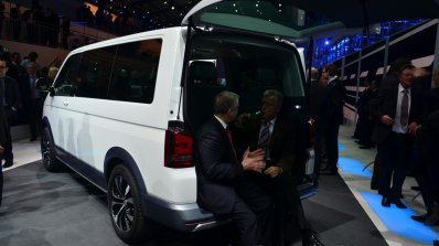 VW Multivan Alltrack rear quarter