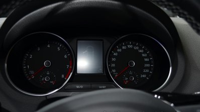 VW Polo TSI BlueMotion speedo - Geneva Live