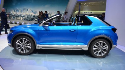 VW T-ROC Concept profile at Geneva Motor Show