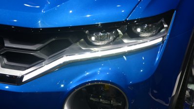 VW T-ROC SUV concept headlamp Geneva live