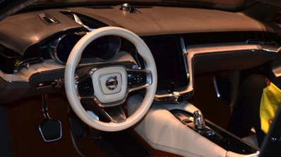 Volvo Concept Estate dashboard at Geneva Motor Show