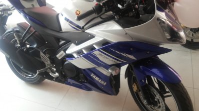 Yamaha R15 new blue color spied