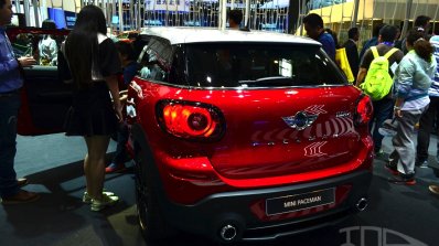 2014 MINI Paceman rear three quarters at Auto China 2014