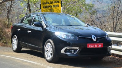 2014 Renault Fluence facelift review front three quarter