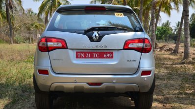 2014 Renault Koleos facelift review rear