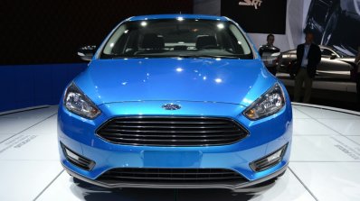 2015 Ford Focus at 2014 New York Auto Show - front