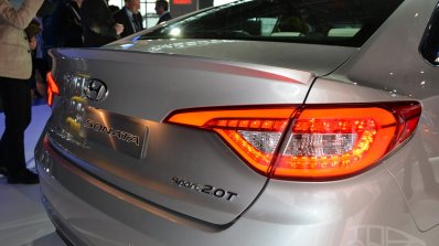 2015 Hyundai Sonata at 2014 New York Auto Show - boot lid