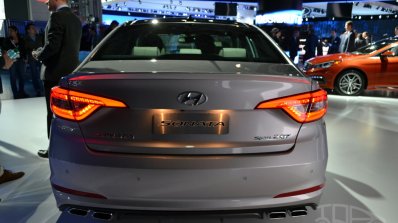 2015 Hyundai Sonata at 2014 New York Auto Show - rear