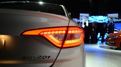 2015 Hyundai Sonata at 2014 New York Auto Show - taillight