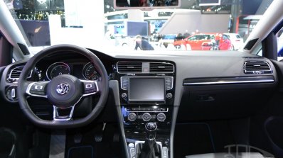 2015 VW Golf Sportwagen at 2014 NY Auto Show interior