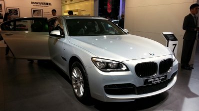 BMW 7 Series Horse Edition front three quarters at Auto China 2014