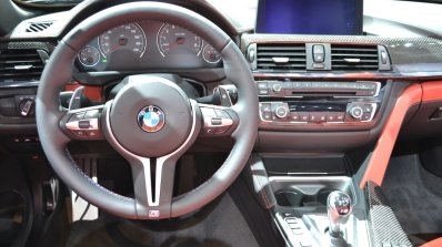 BMW M4 Convertible at 2014 New York Auto Show - steering