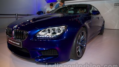 BMW M6 Gran Coupe front three quarters from Indian launch
