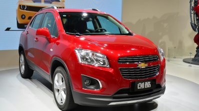 Chevrolt Trax Changku at 2014 Beijing Auto Show - front three quarter right