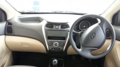 Hyundai Eon 1L IAB spied interiors