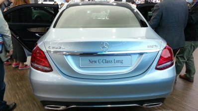 Mercedes C-Class long wheelbase rear at Auto China 2014