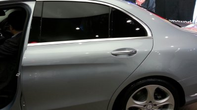 Mercedes C-Class long wheelbase rear door at Auto China 2014