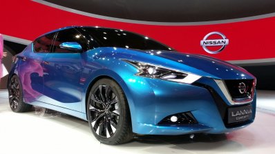 Nissan Lannia concept at 2014 Beijing Auto Show - front three quarter right