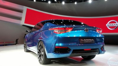 Nissan Lannia concept at 2014 Beijing Auto Show - rear three quarter
