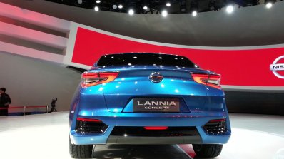 Nissan Lannia concept at 2014 Beijing Auto Show - rear