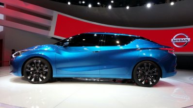Nissan Lannia concept at 2014 Beijing Auto Show - side view