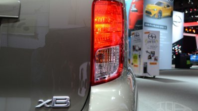 Scion xB Release Series 10.0 taillamp at the 2014 New York Auto Show
