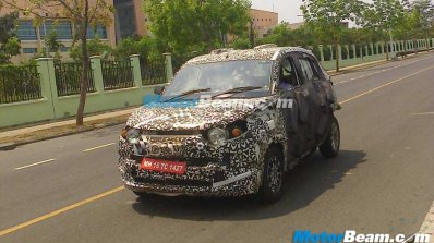 Spied Chennai Mahindra S101