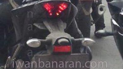 Spied Yamaha R25 rear