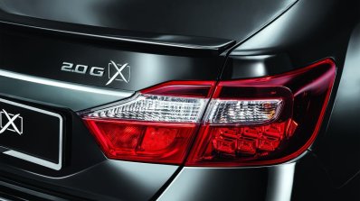 Toyota Camry G X Malaysia press shot taillight