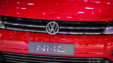 VW New Midsize Coupe Concept grille at Auto China 2014