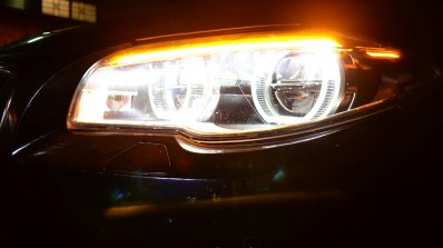 2014 BMW 530d M Sport Review LED headlights
