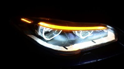 2014 BMW 530d M Sport Review headlight