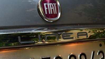 2014 Fiat Linea diesel Review badge