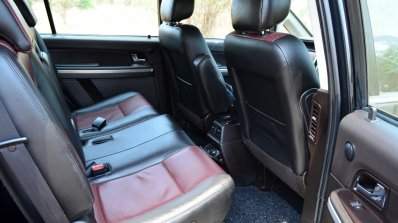 2014 Tata Aria Review rear seat