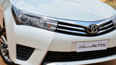 2014 Toyota Corolla Altis Diesel Review grille