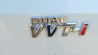 2014 Toyota Corolla Altis Petrol Review badge