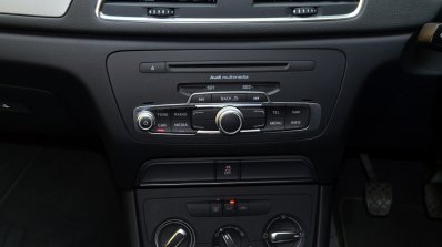 Audi Q3S Review center console